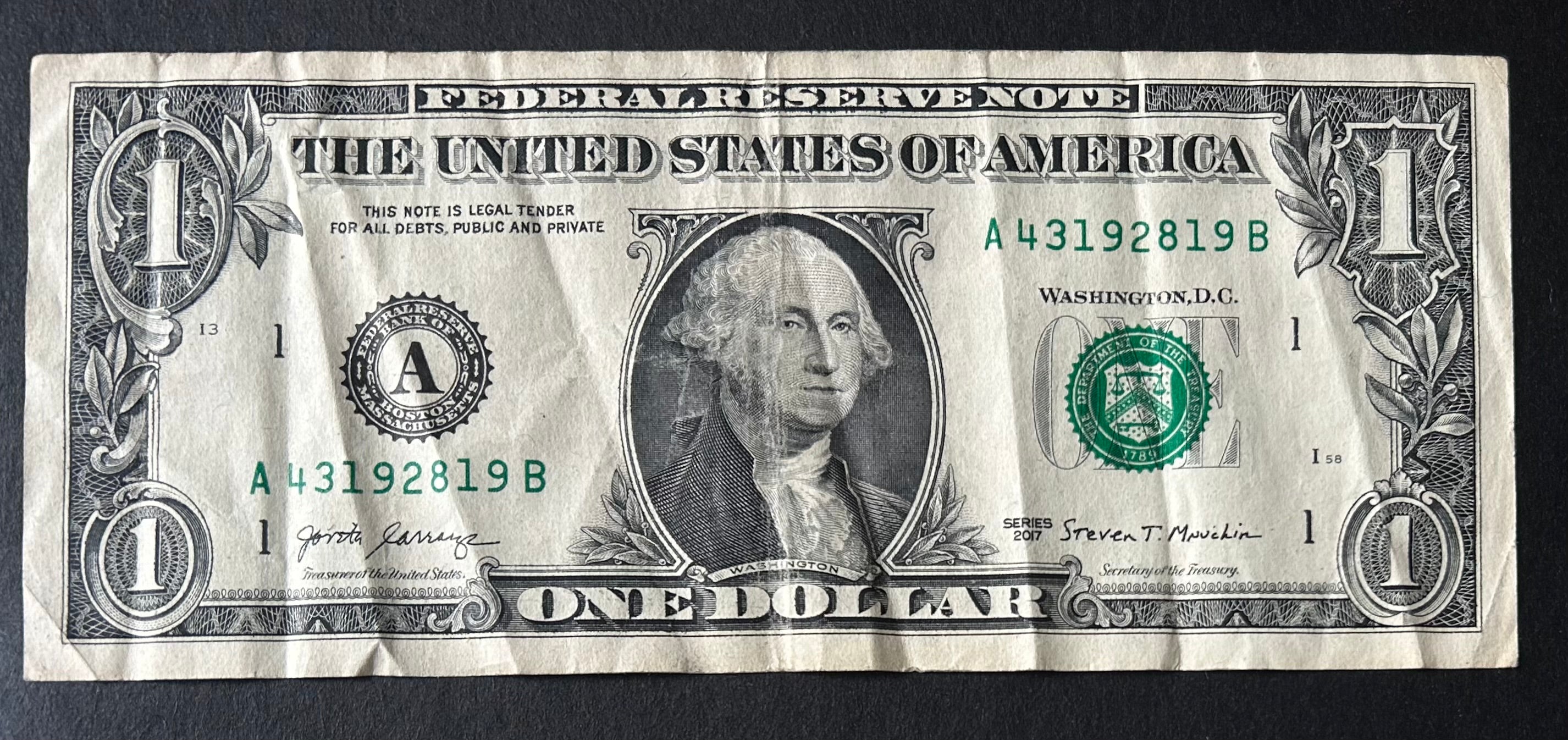 12 Dollars from all the Federal Reserve Banks across the United States of America: A,B,C,D,E,F,G,H,I,J,K,L 16x20 frame